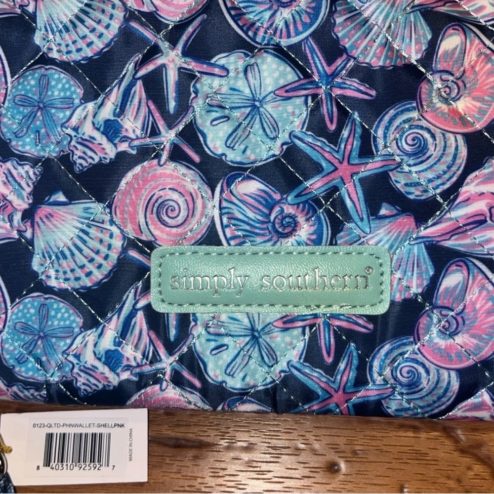 NWT- Simply Southern Wallet & Pink Keychain - Picture 4 of 8